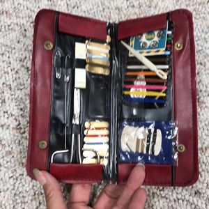 Vintage sewing wallet